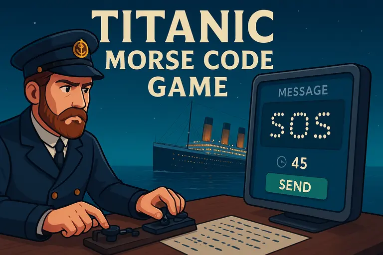 Titanic Morse Code Game