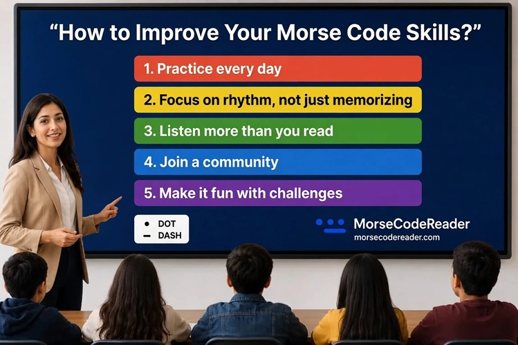 How to Improve Morse Code Skills
